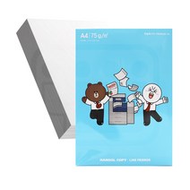 한솔 A4용지 75g 500매 소포장 복사용지 복사지