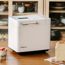식빵메이커 발효 반죽 제빵기 식빵 만드는기계 가정용 미니 제빵기계 브레드메이커 베이커리 업소용 도우, C. 화이트 스마트 더블 스프링클러