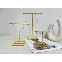 골드프레임 엔틱 악세사리 쥬얼리 귀걸이 목걸이 진열대 거치대 3종