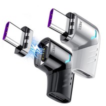 100W PD 고속충전 자석 커넥터, 블랙