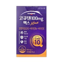 일동제약 코큐텐 맥스100mg 60캡슐 2개월분, 1박스, 60정