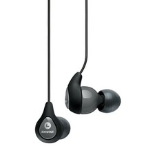 이어폰 캐널형 SHURE 슈어 SE112GR-A(그레이) 엔트리 모델 이어폰 고차음성 이어폰 이어폰 [1년 보증] []