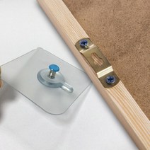 도면걸이 소 대다용도 셀프 접착 그림 액자 걸이 3 개/묶음 벽 장식 행거