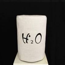 정수기 생수통 커버 물통 덮개 녹조 방지 가리개, H2O 높이 36cm 직경 27cm