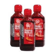 (메카몰) 사조대림 캡사이신550ml*3