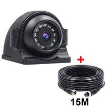 화물차 고화질 후방카메라 대형차 무선 LED 1080P 영상 사이드 방수 야간, AHD Camera-15M