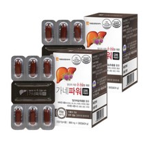 식약처인정 간 영양제 가네파워 밀크씨슬 실리마린 엉겅퀴 추출물 직장인 수험생 전업주부 30대 40대 전문직여성 간건강 피로회복제 비타민6종 미네랄4종 2개x30캡슐
