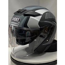 open face shoei j-cruise ii aglero tc-2 jet 헬멧 오토바이 헬멧 승마 크로스 레이싱 motobike 헬멧, 회색, xxl