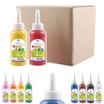 우드락 물감 (낱개) 페인트 폼아트 스티로폼 페인팅 공예 데코 꾸미기 컬러 칼라 100g, 노랑