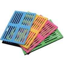 자동차 창작과학 구멍 플레이트 5개 연결커넥터 에너지전환 DIY 탄성기어