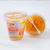 [메가마트]Dole 컵 복숭아 198g, 1개
