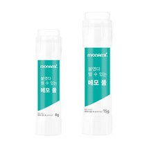 모나미 붙였다 뗄 수 있는 메모풀 8/15g 포스트잇 풀 낱개, 8g