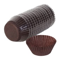 초콜릿유산지컵 250매입 (28mm 초코색) 초코주름컵