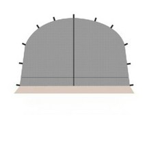 SZXL 대형 돔쉘터 고리형전용 메쉬 스크린, 메쉬스크린 1장