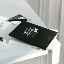 먼슬리 플래너 만년형 고양이 월간 다이어리 스케줄러 노트, 03 크림 옐로우