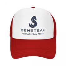 Beneteau-요트 링 요트 트럭 운전사 모자 남성 및 여성용 조절 가능한 야구 야외 스냅백 여름, [01] Trucker Hat, [01] Black
