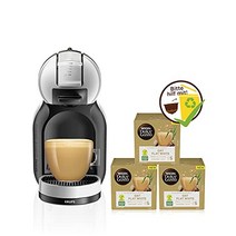 독일 수입 Krups KP123B Nescafé Dolce Gusto Mini Me 커피 캡슐 머신 1500와트 아틱 그레이/블랙, 커피 머신 + 부온디 커피 캡슐 48개, 아틱 그레이