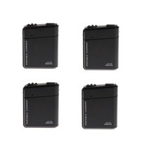 4개 aa배터리 휴대용 비상 usb 휴대 전화 충전기, 설명, 설명, 블랙