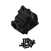 기어박스 모터 기어박스 베벨 기어박스Wltoys 144001 메탈 기어 박스 쉘 차동 하우징 124016 업그레이드 부, 07 Black 1pcs