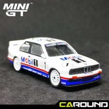 미니지티(089) 1:64 BMW M3(E30) No.1 모빌원 버전 레이스카 - 홍콩특별모델