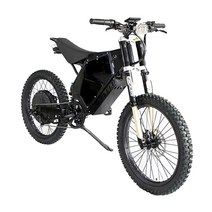 emtb 산악 자전거 전기 전동 자토바이 장거리 110 km/h 빠른 속도 Mtb Ebike 전기 전동 팻 자전거 8, 48v 3000w 블랙