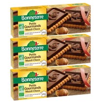 Bonneterre 본테르 쁘띠 구르망디 뮤즐리 초콜릿 비스킷 과자 150g 3팩