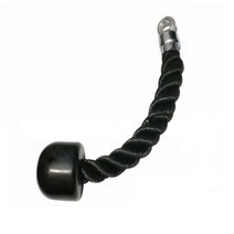 체육관 Lat 당겨 밧줄 Pully 케이블 기계 첨부 파일 삼두근 피트 니스 T-바 핸들 그립 장비 홈 조정 무게 운동, YELLOW