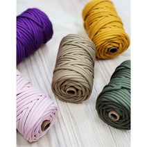 6.5mm 40yard 530g 무광 굵은 폴리에스터 우동끈 로프 우동실, No.39