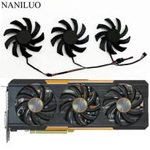 사파이어 Radeon R9 290X Tri-X OC 390 8GB 니트로 85MM FDC10H12S9-C 그래픽 카드 교체 팬용 비디오 팬, 한개옵션0