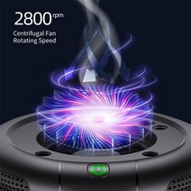 차랑용공기청정기 휘산기 usb 시거잭태양열 자동차 아로마 테라피 360 도 회전 공기 청정기 이국적인 액세, 04 2pcsfilter element