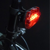 LED 5구 자전거 후미등
