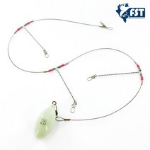 원투 낚시채비 자작 도다리 우럭 천평 편대 와이어 채비 백조기 외수질 1단, 천평 와이어채비 5단