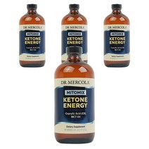 닥터머콜라 케톤 에너지 카프릴릭 애시드 MCT 오일, 473ml, 4개