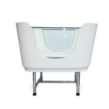 강아지 대형견 애견욕조 욕조 목욕통 펫 반려견 반려동물 목욕 목욕탕, H-116 화이트