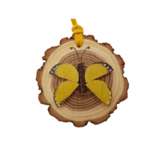 나무와곤충 나비B 나무목걸이 만들기 DIY 국내제조상품