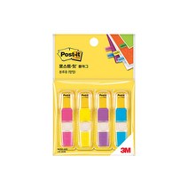[홈앤스쿨] 3M 포스트잇 플래그 분류용 필름 점착메모지/포스트잇, 13. 플래그 683M-4AB