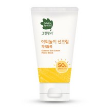그린핑거 야외놀이 선크림, 80ml, 2개