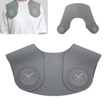 루시피 바버샵 실리콘 넥셔터 (그레이) 커트보 고정용, 1세트