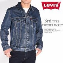 리바이스 남성 트러커 데님 자켓 72334-0573