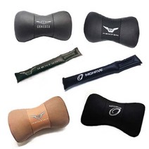 제네시스 용품 제네시스 BH DH 제네시스 G70 차량용 쿠션, (2) 모하비 목쿠션 (블랙)