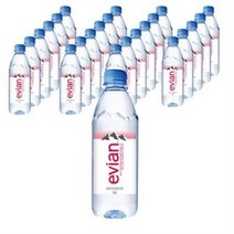 에비앙 생수 500ml 24개, 1세트
