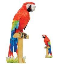 해피페이퍼 금강앵무 종이모형 입체모형 종이접기