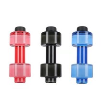 아령 물병 덤벨 피트니스 대형 차가운물 대용량 운동, 500ml 파란색  뜨거운 물을 담을 수 없음
