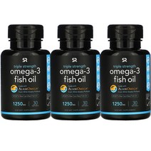 2+1 스포츠리서치 오메가3 RTG 1250mg 30 젤 오메가3 오마비 알티지오메가3