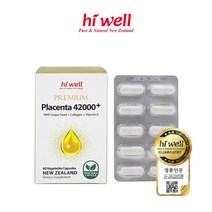 하이웰 플라센타 양태반 42000 60캡슐 2개월분, 1통