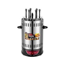 양꼬치기계 전기 홈 바베큐 그릴 자동 회전 꼬치 케밥 기계 6 8 10 포크, 6 forks, UK