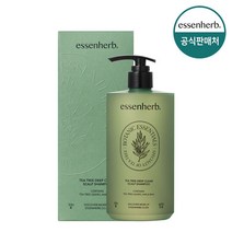[에센허브] 티트리 딥클린 스칼프 샴푸 500ml, 단품
