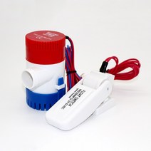 해수 지하수 펌프 카약 규칙, 24V 500GPH