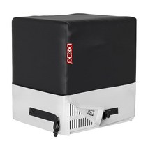 외부 유닛용 에어컨 커버 - 창문 유닛용 420D 방수 튼튼한 패브릭 에어컨 보호 커버 - 겨울 AC 커버 AC 농축 HVAC 유닛에 적합 (61cm(24인치) LX61cm(24인