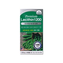 프리미엄 레시틴1200 1200mg x 60캡슐, 1개, 60정